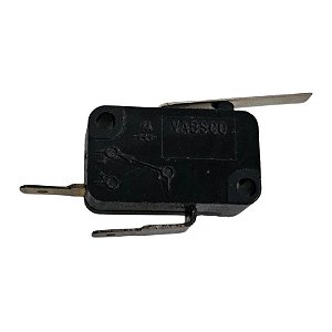 Chave Micro Switch Com Haste Preta Vabsco