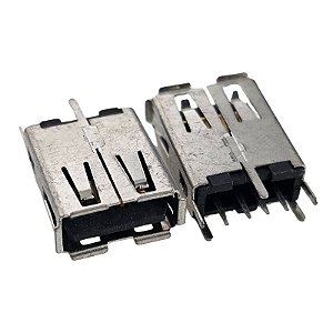Conector USB Fêmea YH-USB-01B 4 Terminais Smk