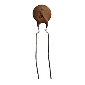Capacitor Cerâmico 2K7 x 50V = B272K Dic