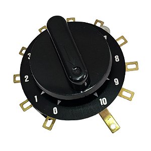 Chave de Onda Seletora CH-60 Knob e Dial 0 A 10 Posições 20A Renz