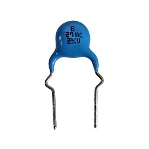 Capacitor Cerâmico 270pF x 2KV = B271K 2KV