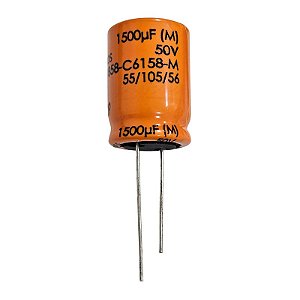 Capacitor Eletrolítico 1500uF x 50V RD 105º Epcos 18DX25A B41858-C6158-M