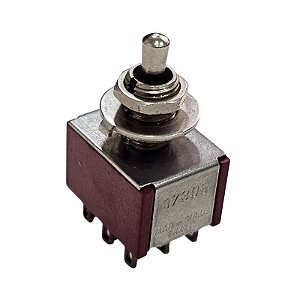Chave Momentânea Touch 1A 250VAC 3A 120VAC 9 Terminais 17305 Mar-girius