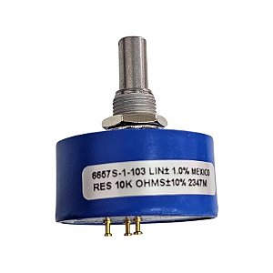 Potenciômetro de Precisão 10K 10% 6657S-1-103 Bourns