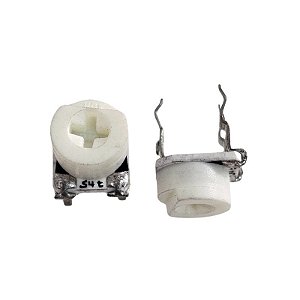 Trimpot 50K RF637-V Horizontal 3Terminais Branco = 54T