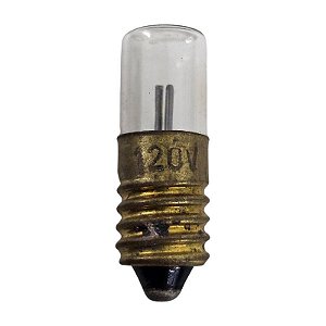 Lâmpada 120V Dourada