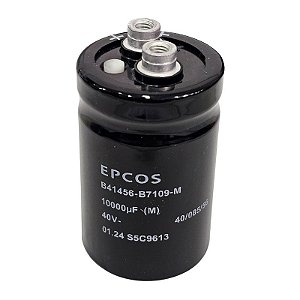 Capacitor Eletrolítico 10000uF x 40V RD 85° B41456-B7109-M Epcos