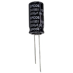 Capacitor Eletrolítico 2200uF x 25V RD 105º Epcos