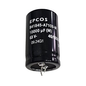 Capacitor Eletrolítico 10000uF x 63V RD 85º Snapin B41845-A7109-M Epcos