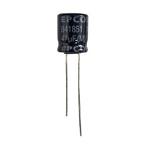Capacitor Eletrolítico 47uF x 100V RD 105º 10X12,5 B41851 Epcos