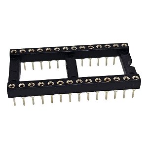 Soquete 28 Pinos Torneado