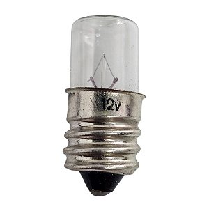 Lâmpada 12V Rosqueável Prateada