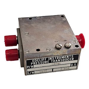 Transdutor de Pressão P/N II874I S/N 5975 4-504 Edcliff Instruments