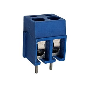 Conector Borne KRE 2 Vias 180º Normal KF-3000