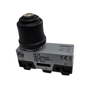 M3X Micro Switch Botão Vedado 16A 250V KP