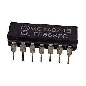 CD4071BE = MC14071B Circuito Integrado Motorola