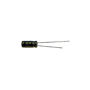Capacitor Eletrolítico 22uF x 50V RD 105º Fencon