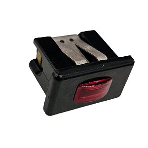 Botão Sinalizador Retangular 1/12W 125V 1/6W 250V Carling