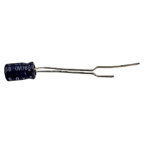 Capacitor Eletrolítico 2,2uF x 50V RD 85º Mini