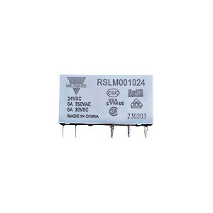 RSLM001024 Relé 6A 24VDC Carlo Gavazzi