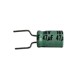 Capacitor Eletrolítico 47uF x 16V RD 85º 6900 Towa