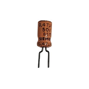 Capacitor Eletrolítico 0,47uF x 50V RD 85º Mini 85700 Siemens