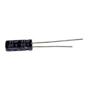 Capacitor Eletrolítico 33uF x 50V 85° Jwco