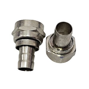 Conector Para Cabo Coaxial Com Anel