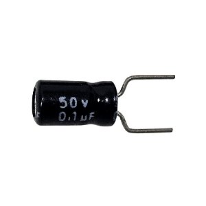 Capacitor Eletrolítico 0,1uF x 50V RD 85º