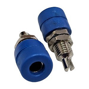Borne para Pino Banana 4mm B57 Azul