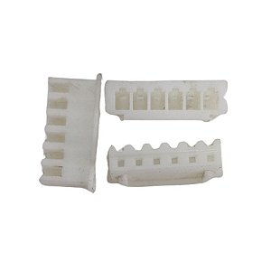 Conector Fêmea Para KKZAO 3,96MM 6 Vias PCF3-06 = Alojamento 396106HA051 3,96MM 0,6V F = 3069-06