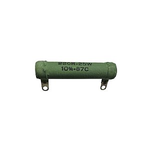 Resistor 220R 25W 10% Verde