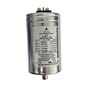 Capacitor Polipropileno 3,34KVAR x 380V = 62uF Epcos B32340C3031A380
