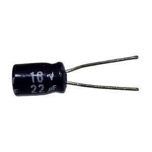 Capacitor Eletrolítico 22uF x 16V RD 85°