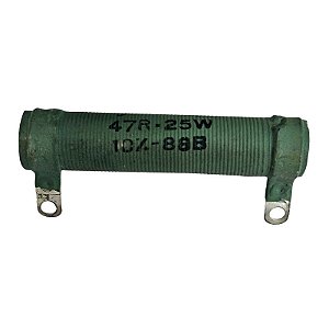 Resistor 47R 25W 10% Verde