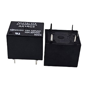 Rele AX1RC3 24VCC 15A Metaltex