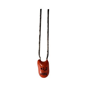 Capacitor Tântalo 2,2uF x 10V