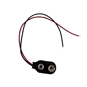 Terminal Para Bateria 9V Com Fio