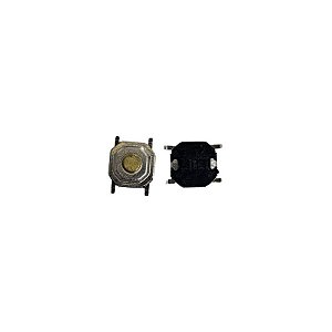 Chave Tactil KFC-A06 4X4X1,5 4Terminais 180º Smd