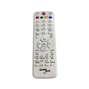 Controle Remoto Para Tv H-Buster Branco Chip Sce 9941