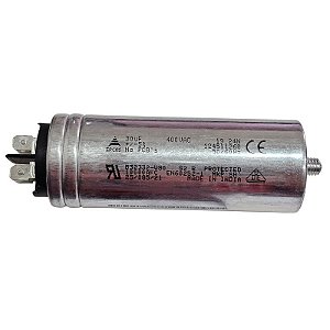 Capacitor Polipropileno 30uF x 400Vac 50/60Hz Aluminio Com Parafuso de Fixação B32332-V4306-J080 40DX103A Epcos