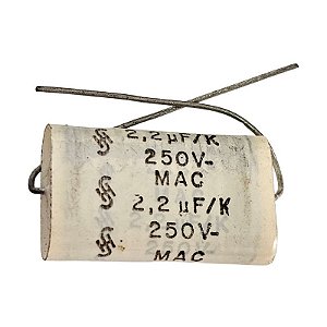 Capacitor Poliéster 2,2uF x 250V Mac Siemens