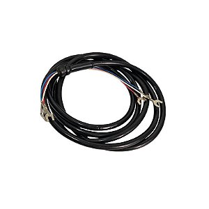Cabo Para Telefone Antigo 3 Vias 1,50 Metros Preto