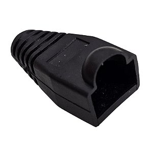 Capa Para Conector RJ45 Preta