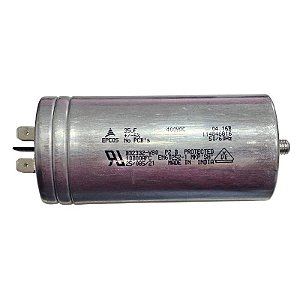 Capacitor Polipropileno 35uF x 400Vac 50/60Hz Alumínio Com Parafuso de Fixação Epcos