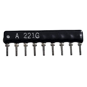 Rede Resistiva 220R 9 Pinos = A221G