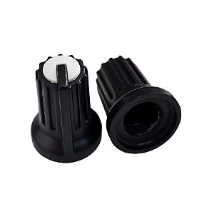 Knob KA481 Preto e Branco