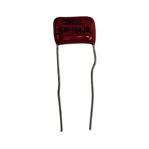 Capacitor Poliéster 100K x 250V = CBB22 250V 104J