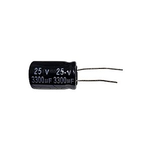 Capacitor Eletrolítico 3300uF x 25V RD 85º Kingcap