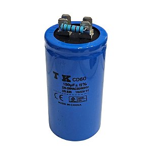 Capacitor de Partida 150uF x 220/250V 50/60Hz CD60 TK